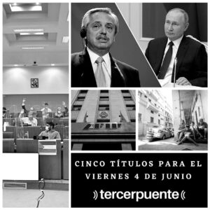 Lee más sobre el artículo Cinco títulos para el viernes 4 de Junio