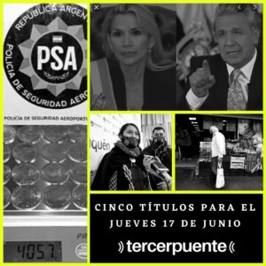 Lee más sobre el artículo Cinco títulos para el jueves 17 de junio