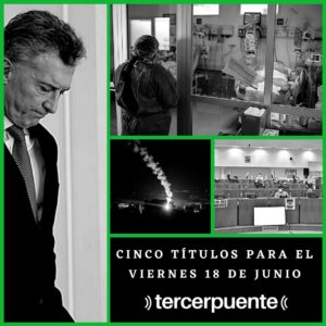 Lee más sobre el artículo Cinco títulos para el viernes 18 de junio