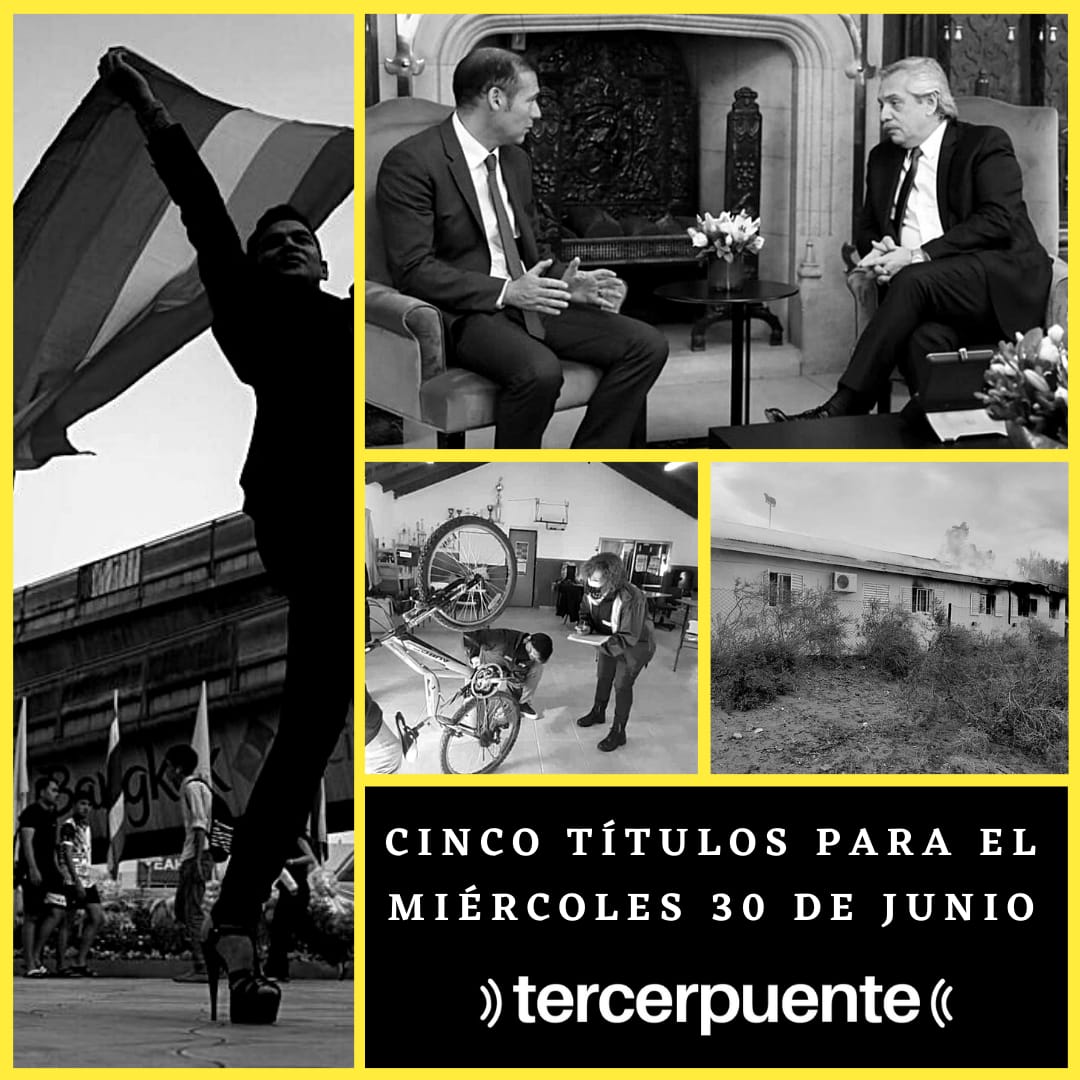 En este momento estás viendo Cinco títulos para el miércoles 30 de junio