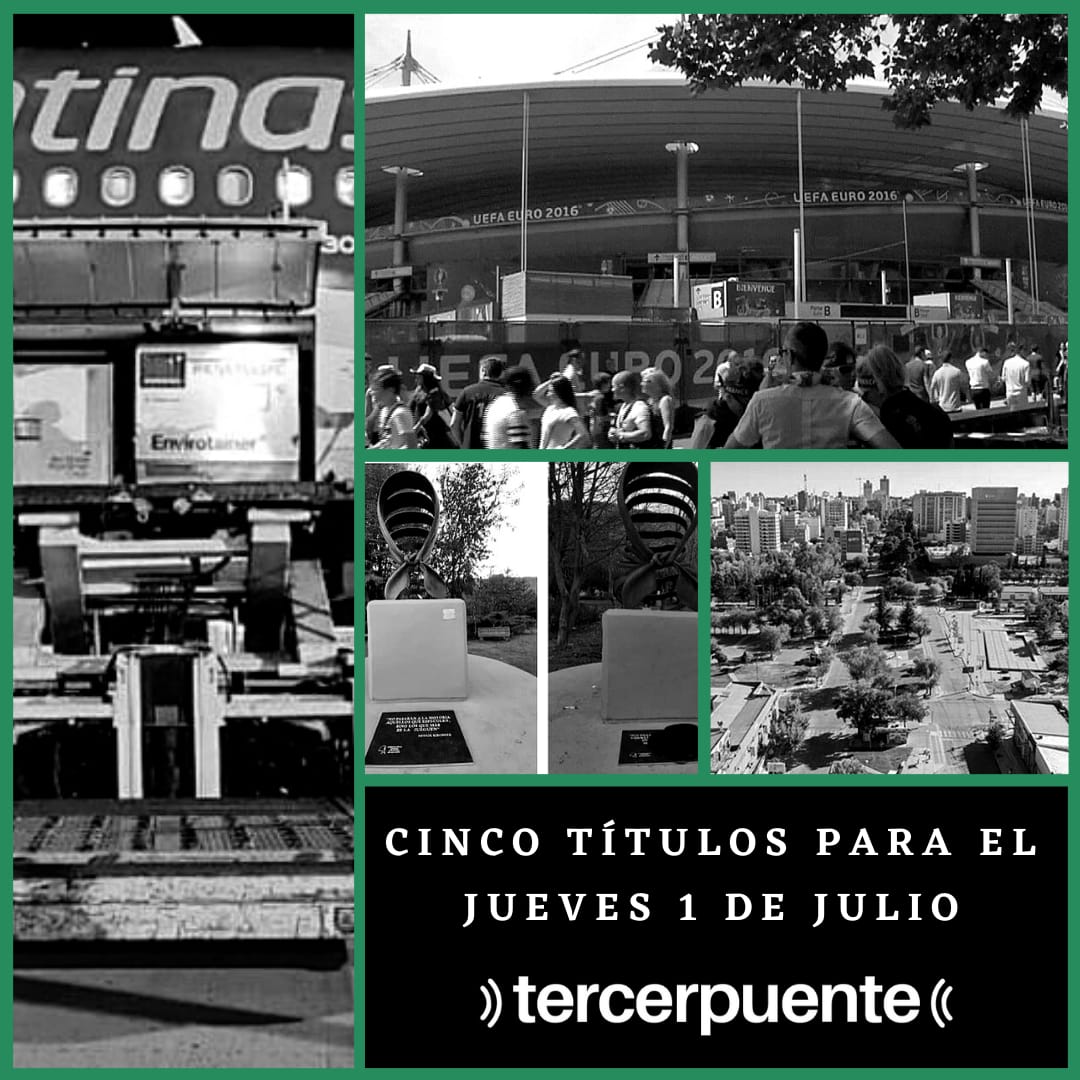 En este momento estás viendo Cinco títulos para el jueves 1 de julio