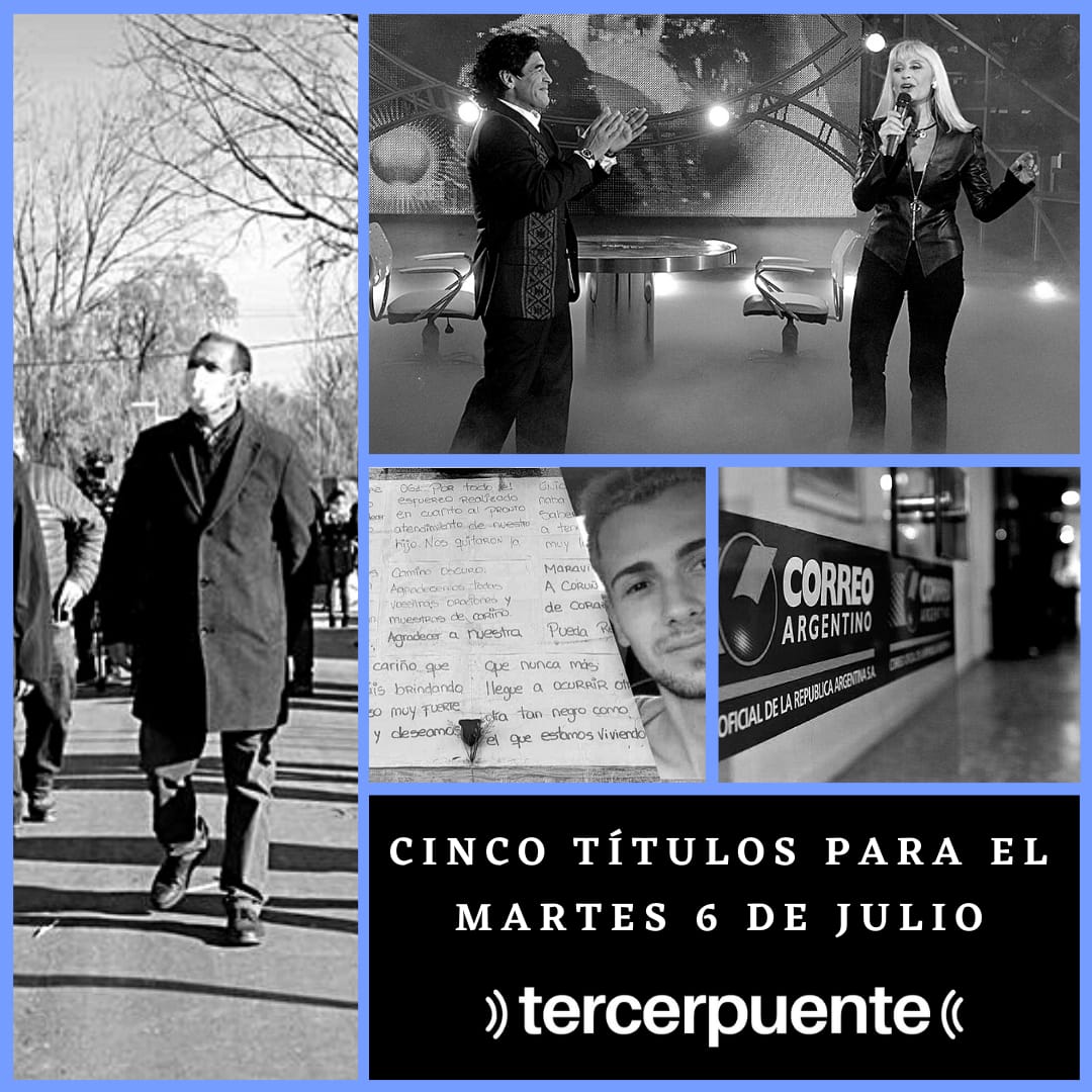 En este momento estás viendo Cinco títulos para el martes 6 de julio