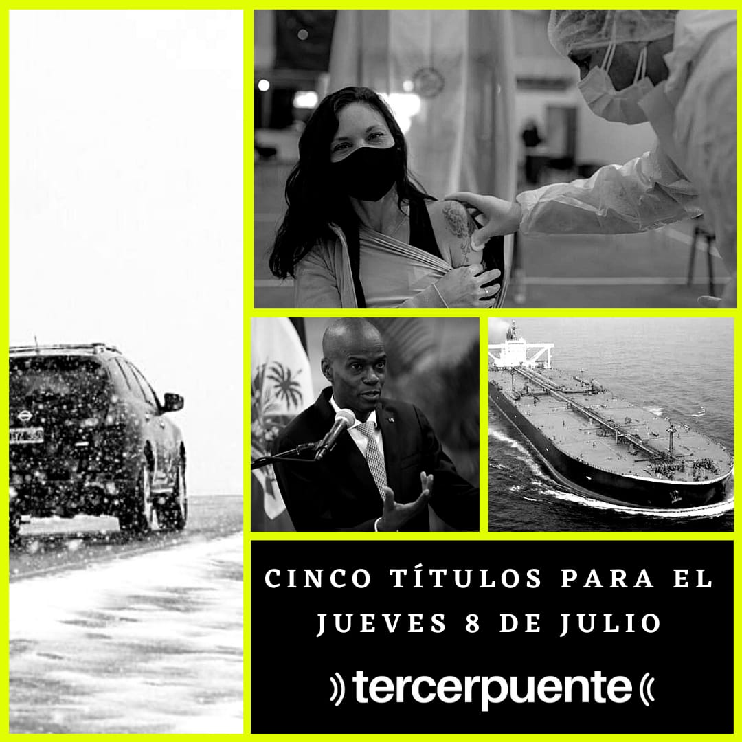 En este momento estás viendo Cinco títulos para el jueves 8 de julio