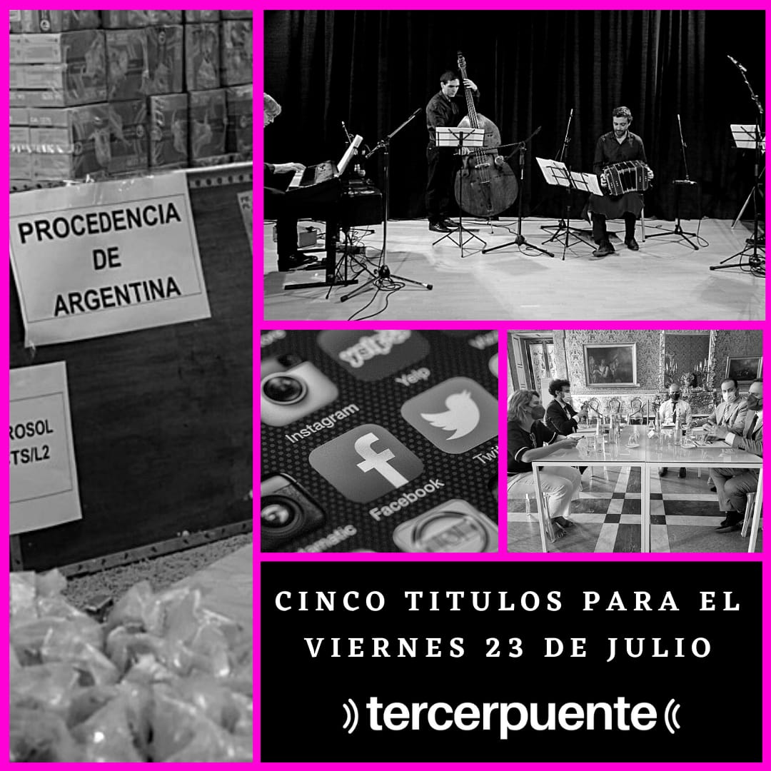 En este momento estás viendo Cinco títulos para el viernes 23 de julio