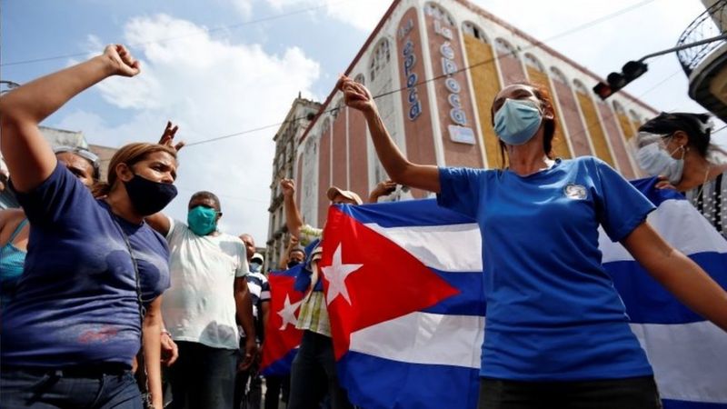 Lee más sobre el artículo Cuba: continúan las protestas contra el gobierno