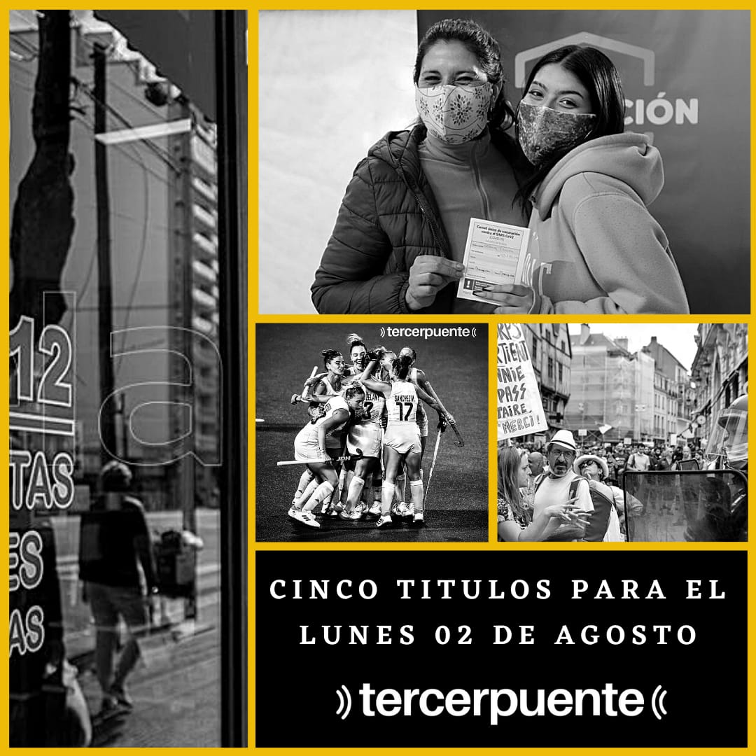 En este momento estás viendo Cinco títulos para el lunes 2 de agosto