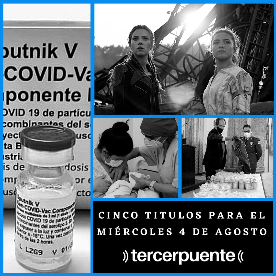 Lee más sobre el artículo Cinco títulos para el miércoles 4 de agosto