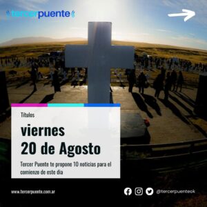 Lee más sobre el artículo 5 noticias y 5 contenidos para el viernes 20 de agosto