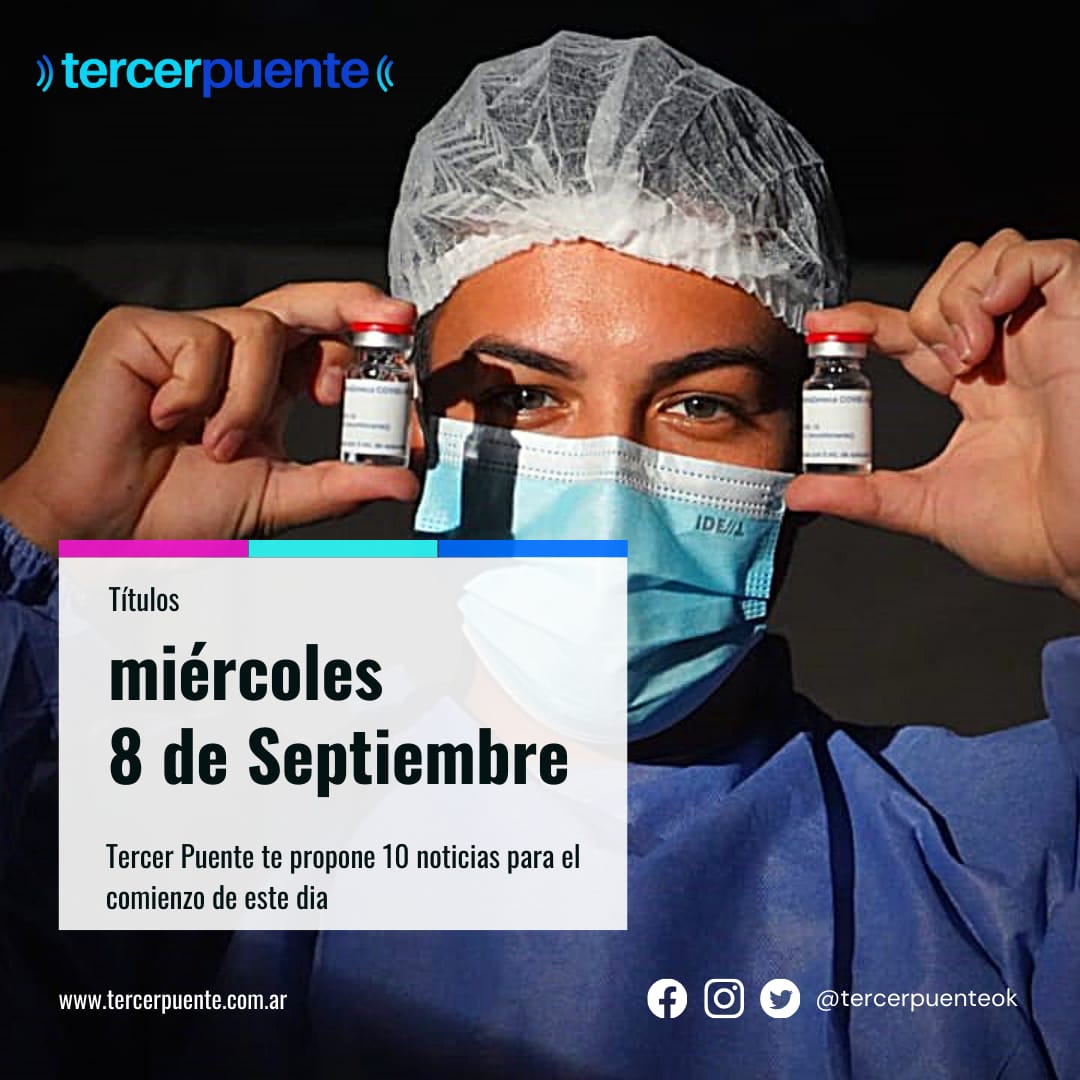 Lee más sobre el artículo 10 noticias para el miércoles 8 de septiembre