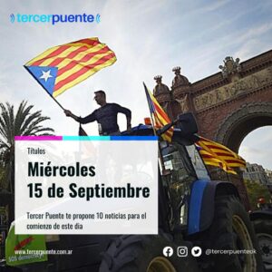 Lee más sobre el artículo 10 títulos para el miércoles 15 de septiembre