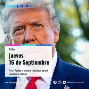 Lee más sobre el artículo 10 títulos para este jueves 16 de septiembre