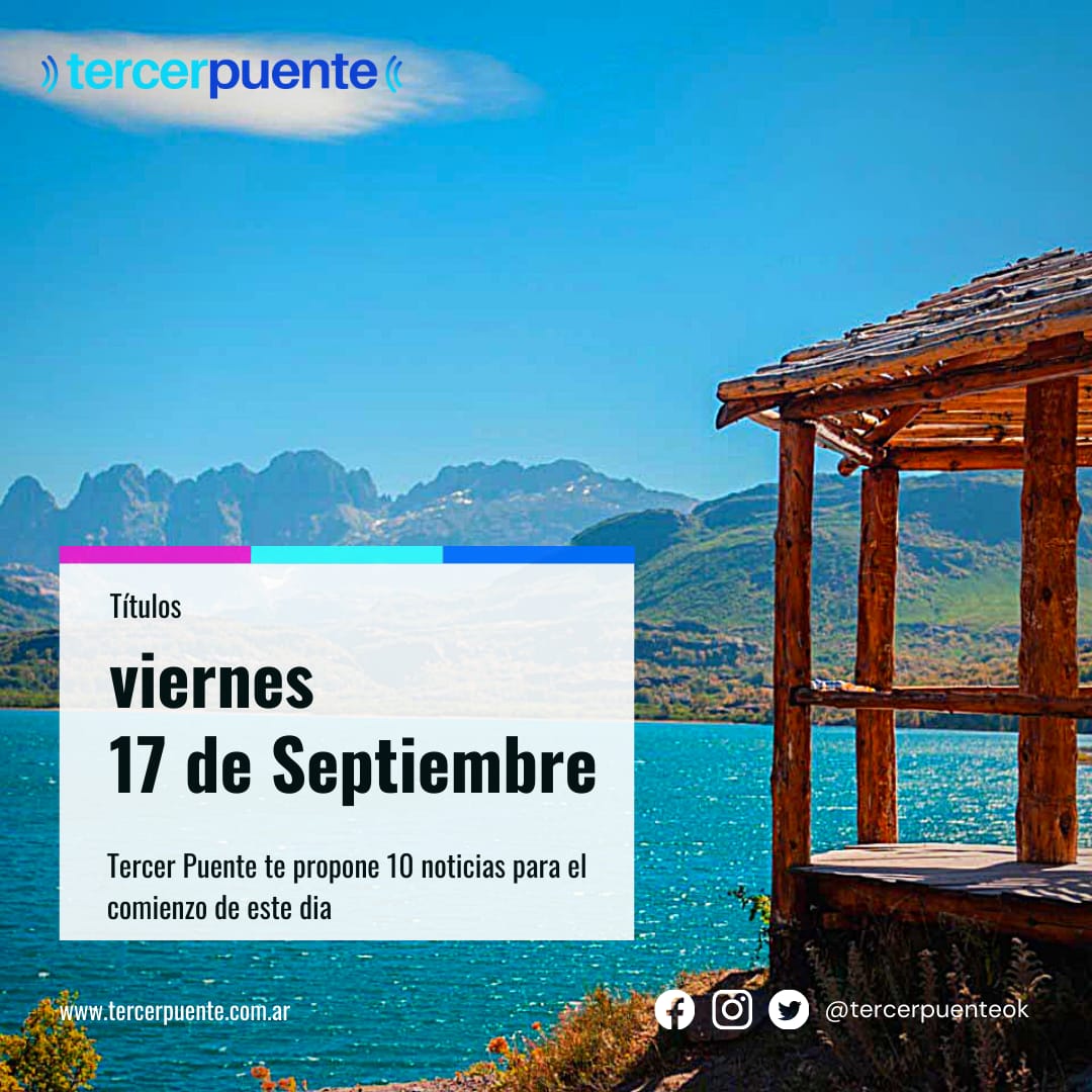 Lee más sobre el artículo 10 títulos para el viernes 17 de septiembre