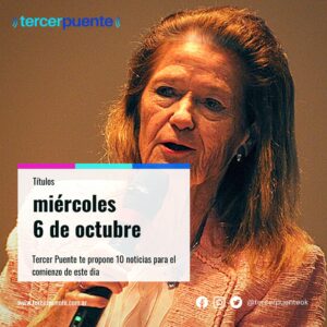 Lee más sobre el artículo 10 títulos para el miércoles 6 de octubre