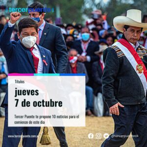 Lee más sobre el artículo 10 títulos para el jueves 7 de octubre