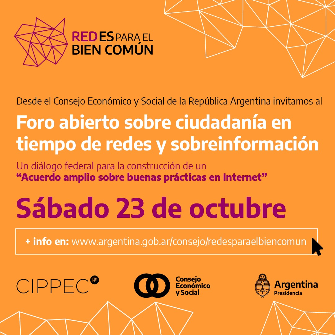 Lee más sobre el artículo 3er. Foro abierto sobre ciudadanía en tiempos de redes y sobreinformación Región Patagonia