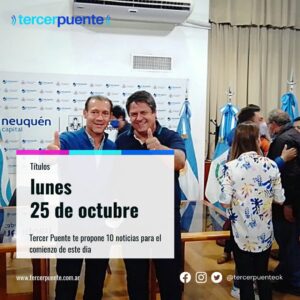 Lee más sobre el artículo 10 títulos para el lunes 25 de octubre