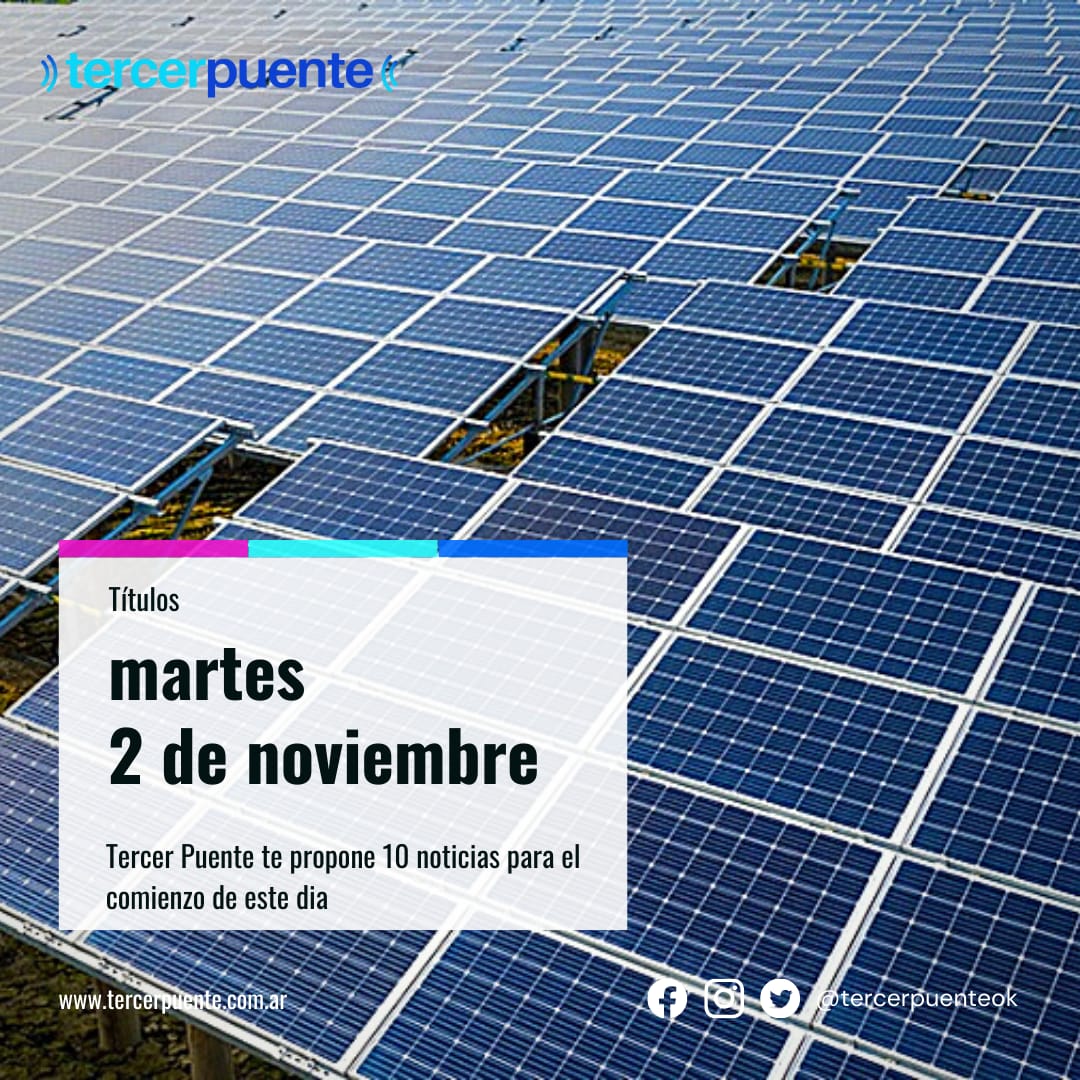 Lee más sobre el artículo 10 títulos para el martes 2 de noviembre
