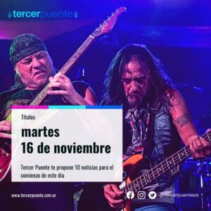 Lee más sobre el artículo 10 títulos para el martes 16 de noviembre