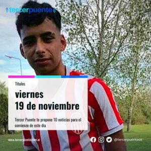 Lee más sobre el artículo 10 títulos para el viernes 19 de noviembre