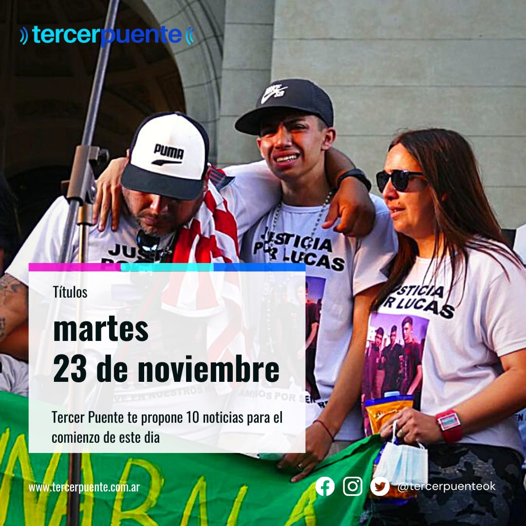 Lee más sobre el artículo 10 títulos para el martes 23 de noviembre