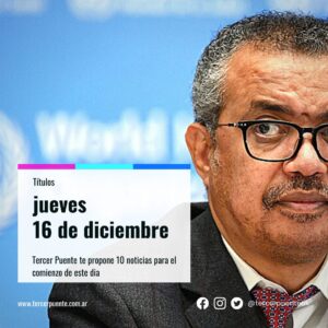 Lee más sobre el artículo 10 títulos para el jueves 16 de diciembre