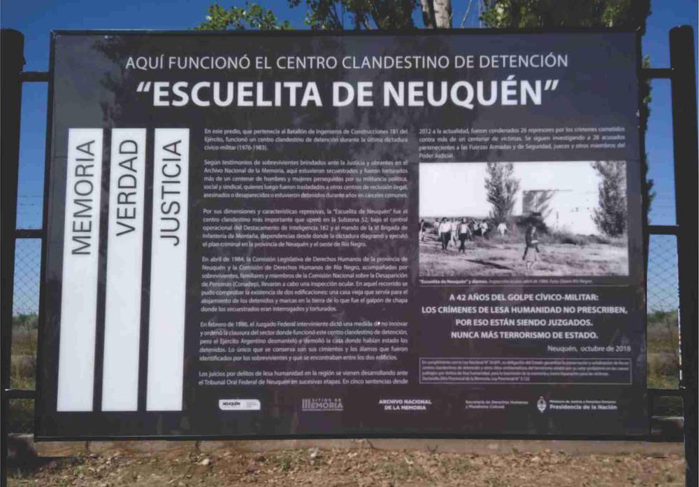 Lee más sobre el artículo Neuquén: 14 exmilitares y expolicías fueron condenados en el juicio Escuelita VII