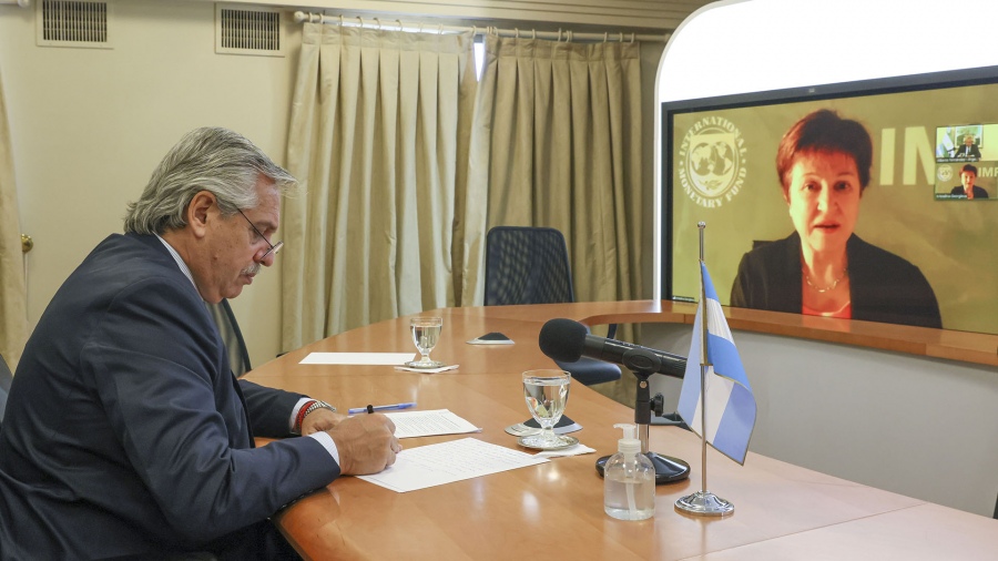 En este momento estás viendo Fernández y Georgieva destacaron la importancia del acuerdo alcanzado
