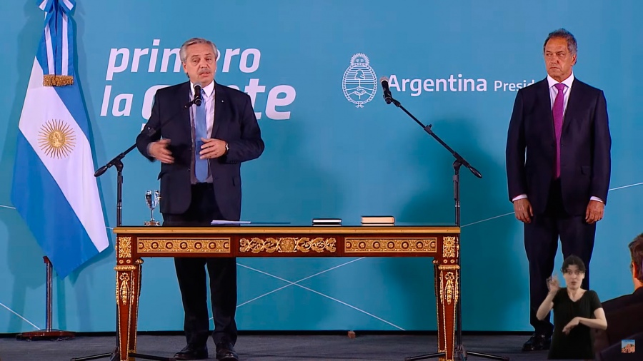 En este momento estás viendo Scioli asumió como nuevo ministro de Desarrollo Productivo