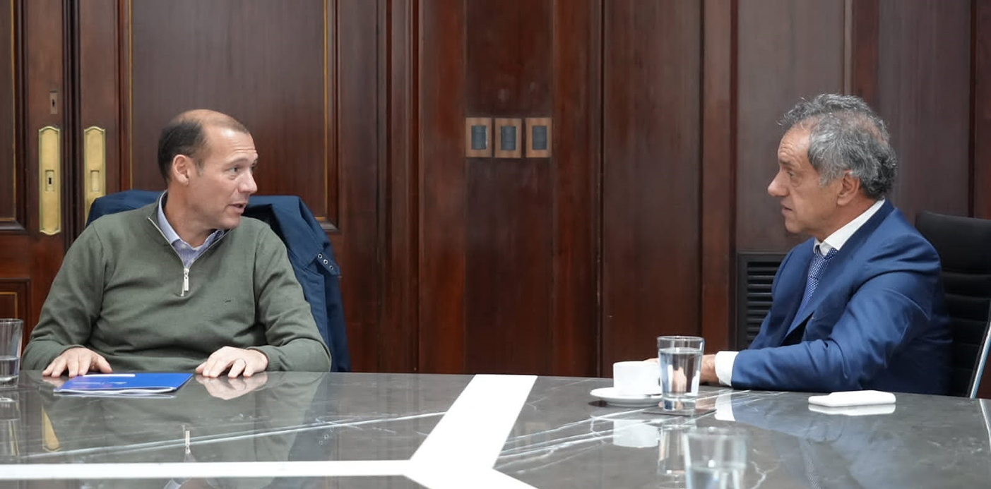En este momento estás viendo Gutiérrez se reunió con Scioli para trabajar sobre la agenda productiva de la provincia