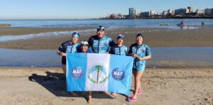 Lee más sobre el artículo Nadadores neuquinos de aguas frías campeones en el encuentro Sudamericano