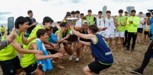 Lee más sobre el artículo El beach handball hizo historia en los Juegos Evita
