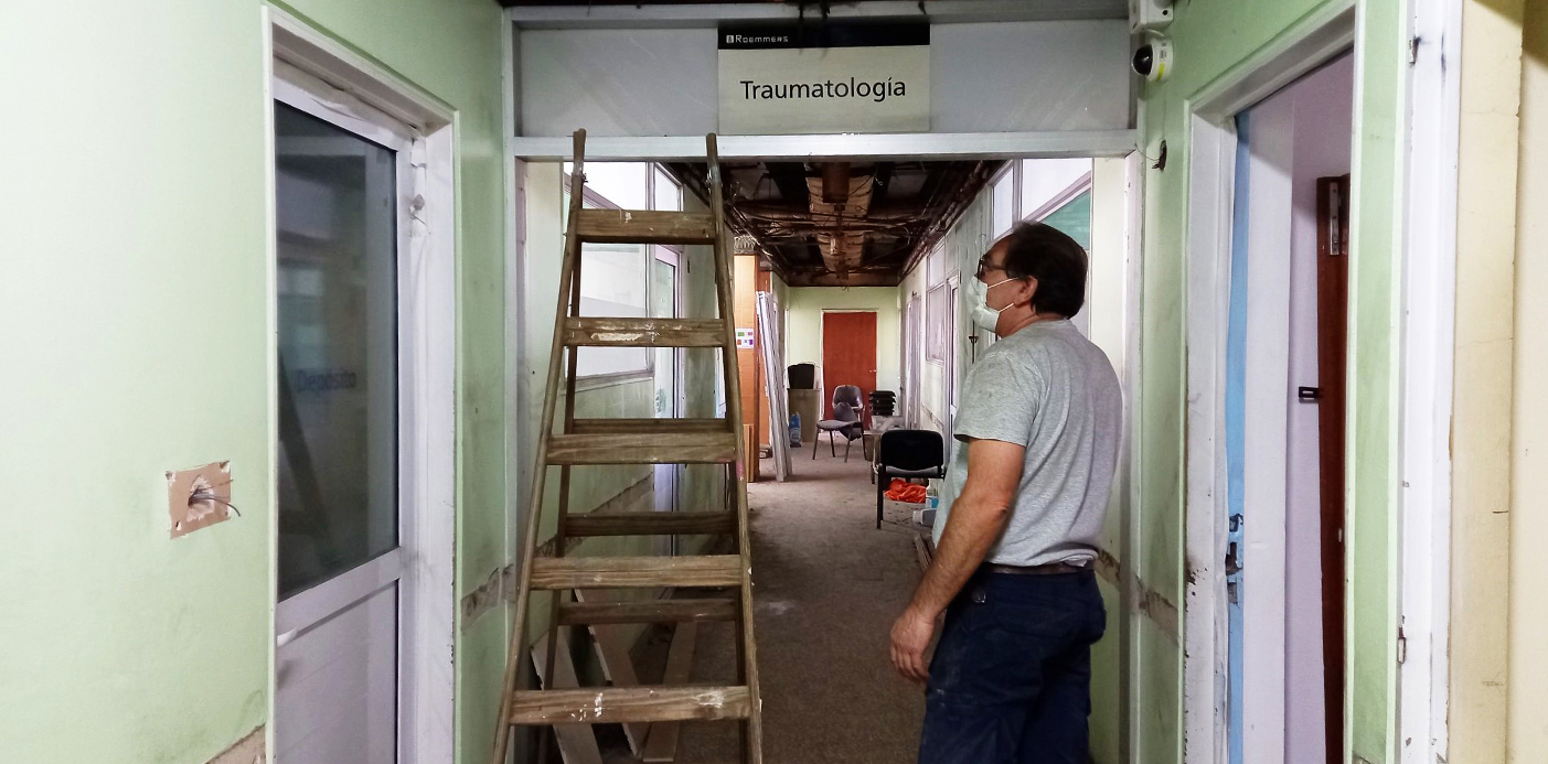 Lee más sobre el artículo El Hospital Provincial Neuquén remodela y refacciona el Servicio Traumatología