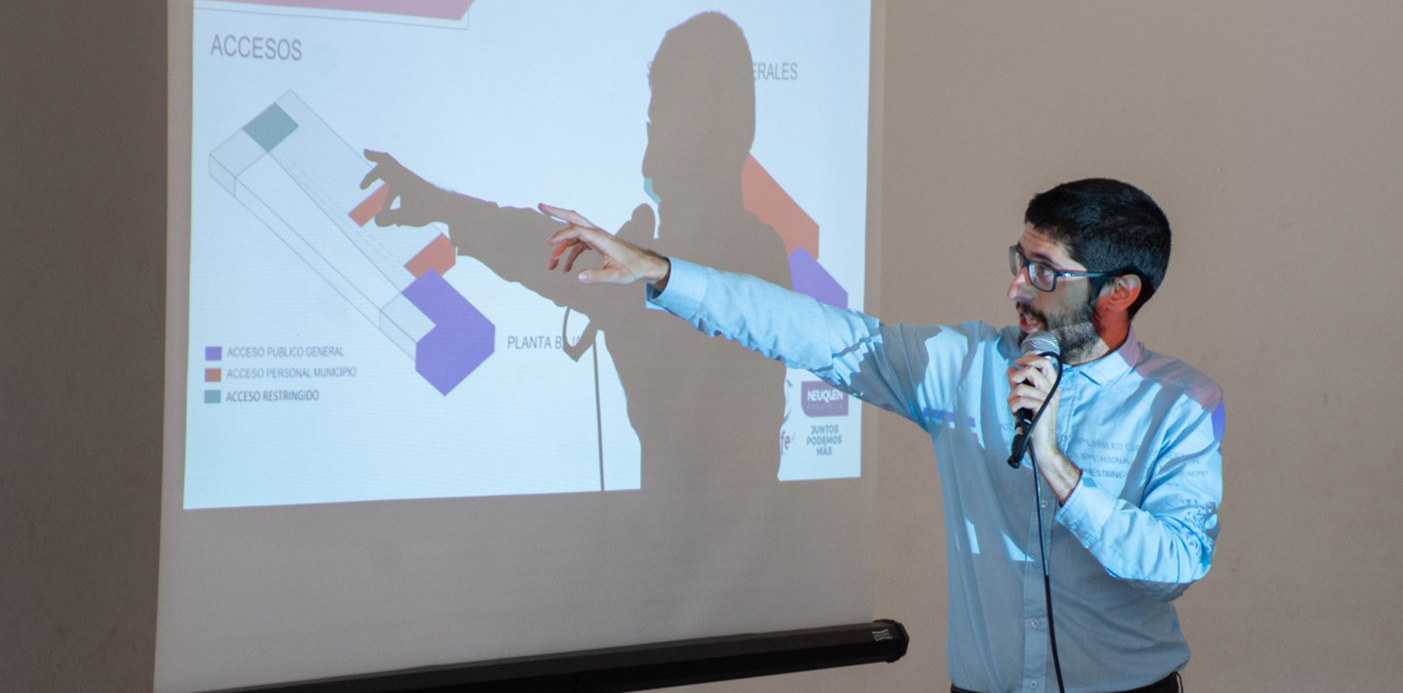 En este momento estás viendo Se presentó en Añelo la consulta pública del nuevo edificio municipal