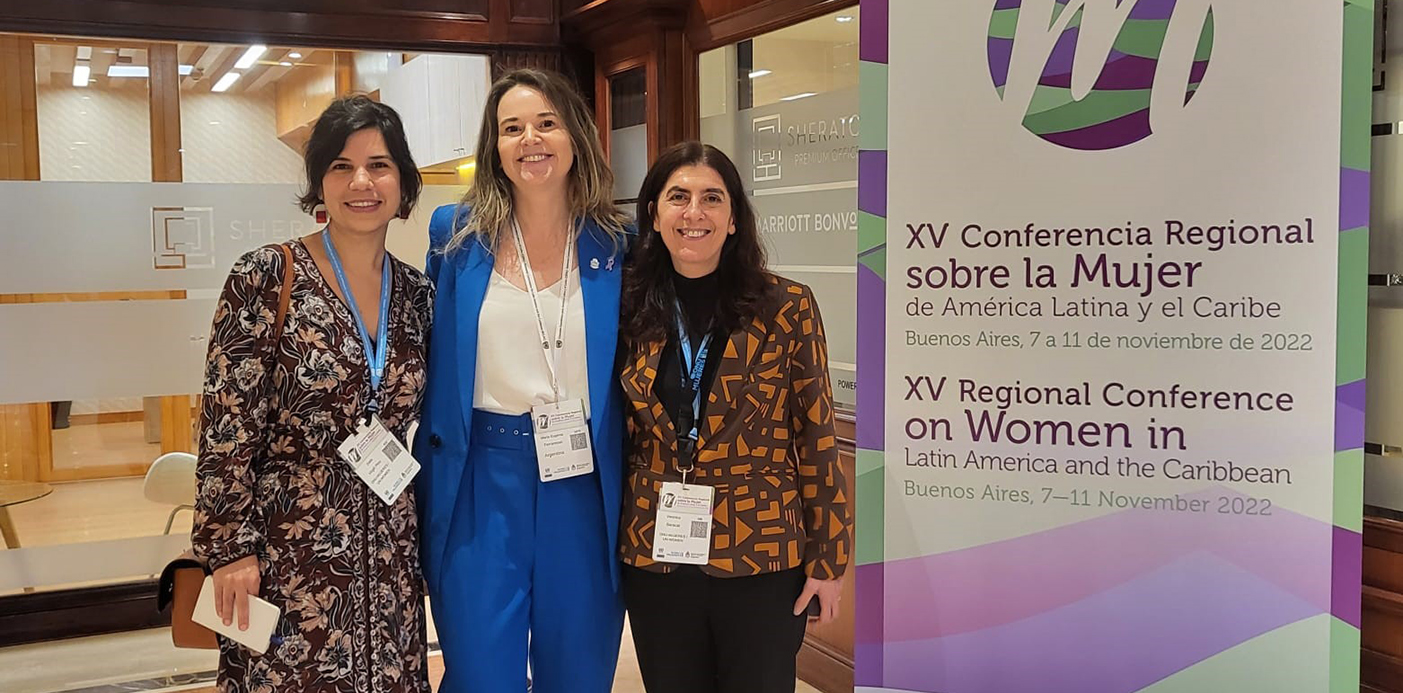Lee más sobre el artículo Ferraresso representó a Neuquén en Conferencia Regional sobre la Mujer de América Latina y el Caribe
