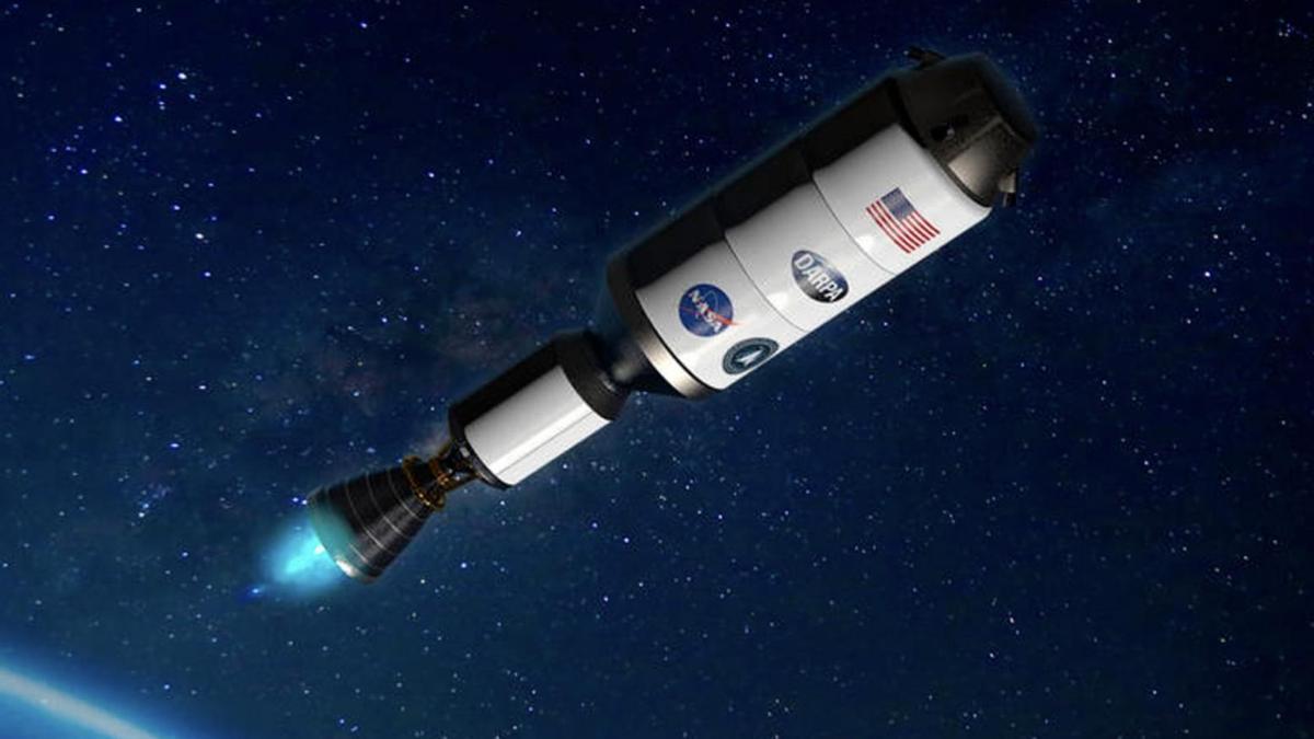En este momento estás viendo La NASA y el Pentágono evalúan un cohete de propulsión nuclear para ir a Marte y la Luna