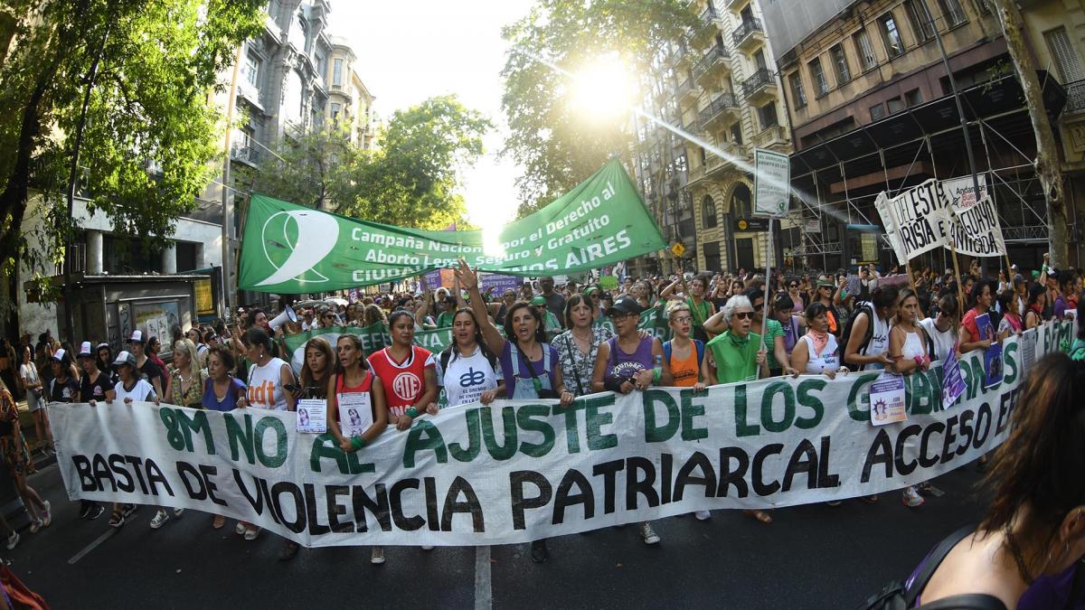 En este momento estás viendo Día Internacional de la Mujer: movilización masiva en calles de todo el país