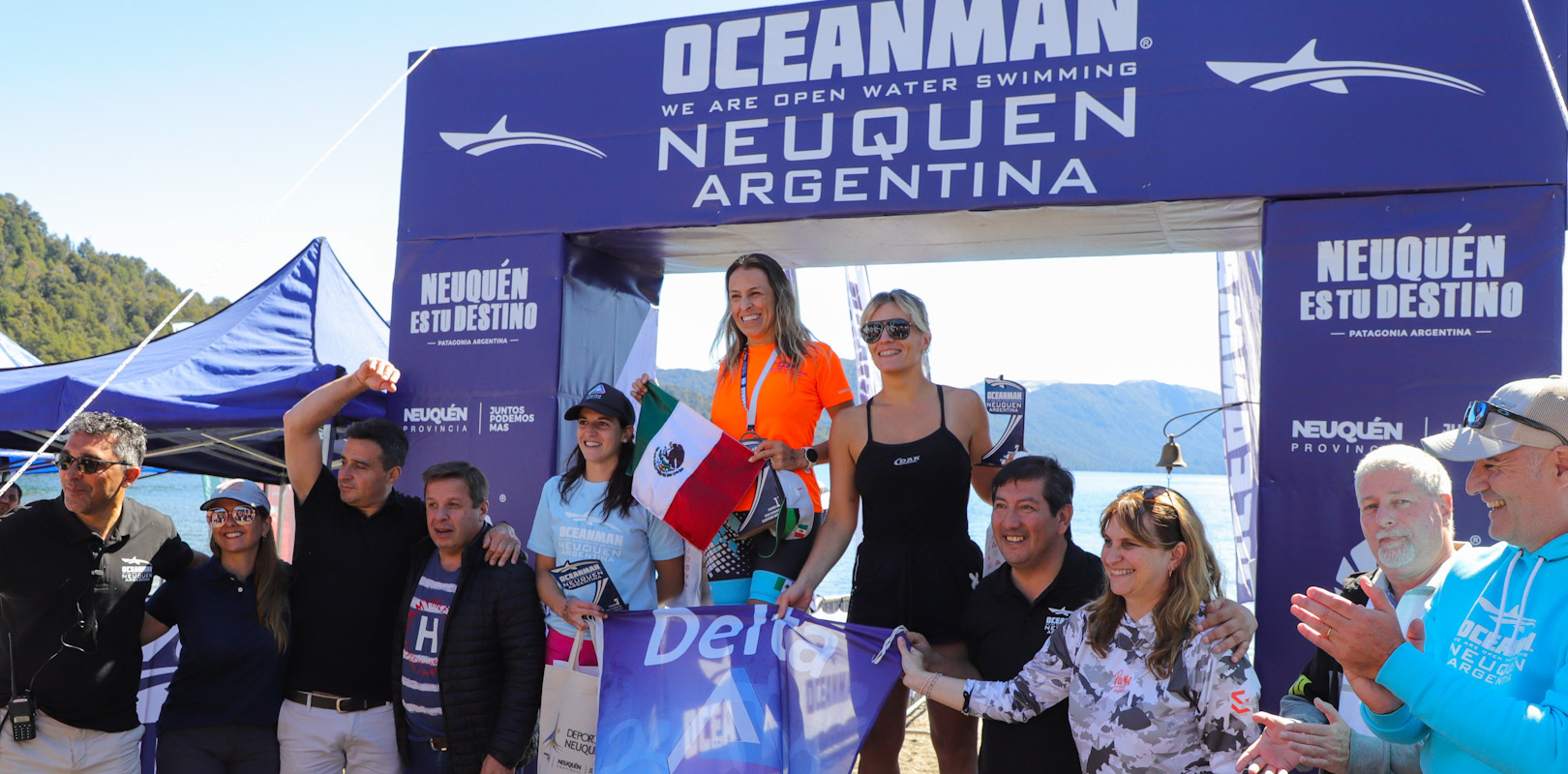 Lee más sobre el artículo Neuquén hizo podio mundial con el OceanMan de Aguas Abiertas de Villa La Angostura