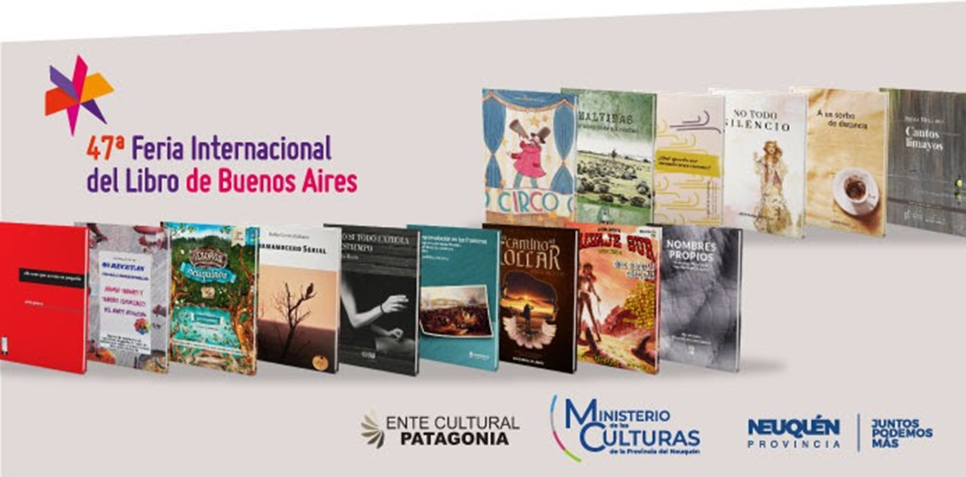 En este momento estás viendo Escritoras y escritores neuquinos presentes en la 47° Feria Internacional del Libro de Buenos Aires