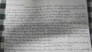 Lee más sobre el artículo Marcela Acuña, en otra carta, asume su encubrimiento y niega responsabilidad de su marido