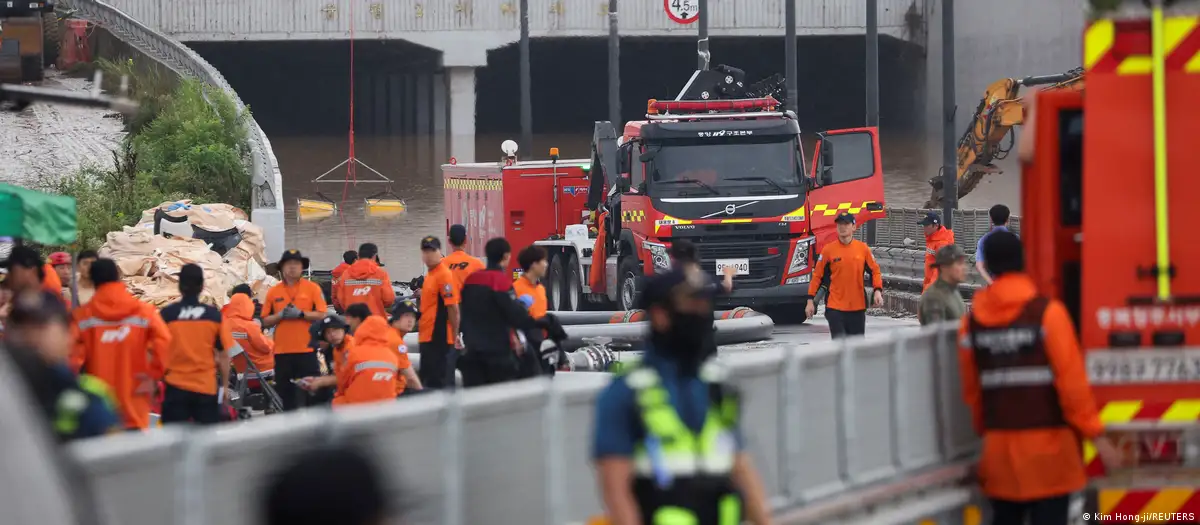 Lee más sobre el artículo Aumenta a 37 el número de fallecidos por inundaciones en Corea del Sur