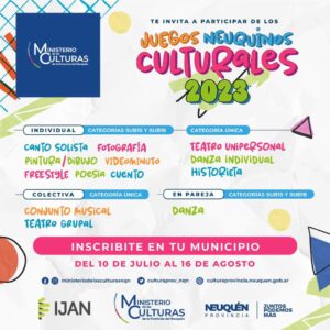 Lee más sobre el artículo Se viene una nueva edición de los juegos culturales neuquinos
