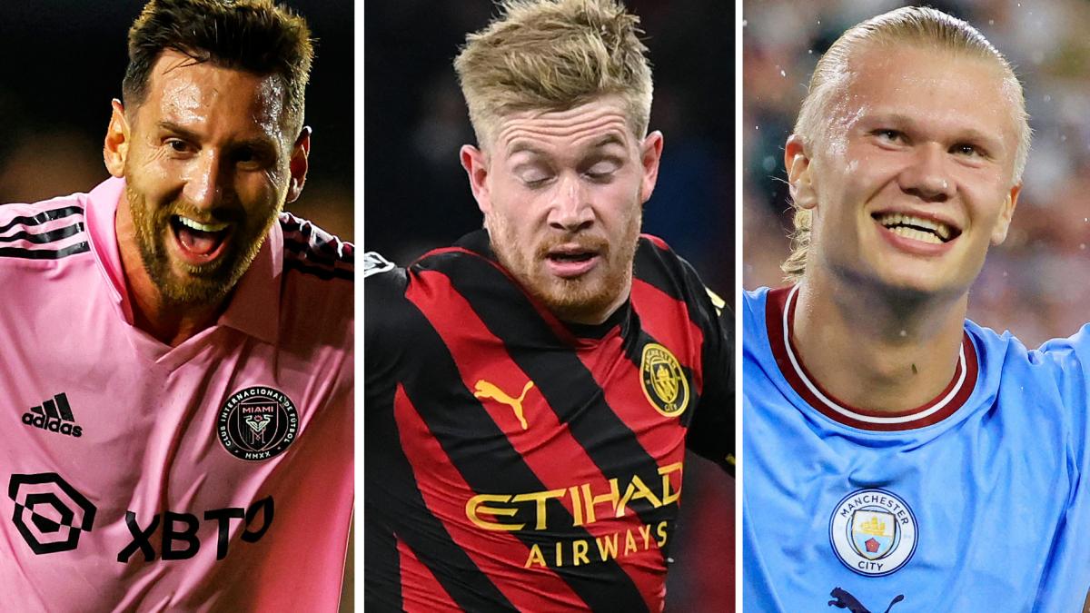 Lee más sobre el artículo Messi compite con De Bruyne y Haaland por el premio al Mejor Jugador de la UEFA