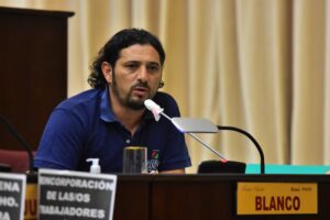 Lee más sobre el artículo Andres Blanco: “Volvieron a hipotecar el futuro de la provincia por 150 millones de dolares que no van a ir ni a hospitales ni a viviendas”