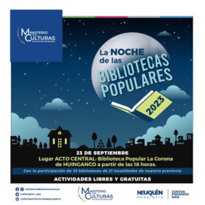 Lee más sobre el artículo Actividades en La Noche de las Bibliotecas Populares