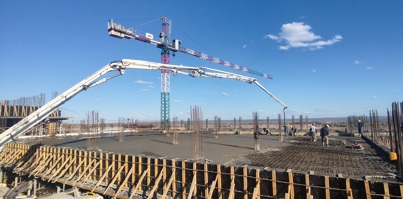 En este momento estás viendo El Hospital Norpatagónico ya cuenta con un 30% de avance