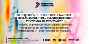 Lee más sobre el artículo Presentan resultados del Observatorio de Innovación de la Provincia