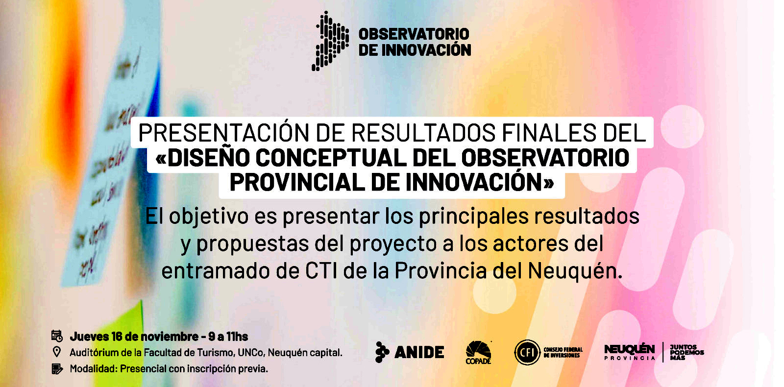 En este momento estás viendo Presentan resultados del Observatorio de Innovación de la Provincia