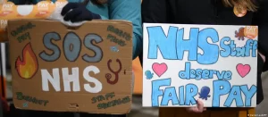 Lee más sobre el artículo Médicos inician en Inglaterra histórica huelga