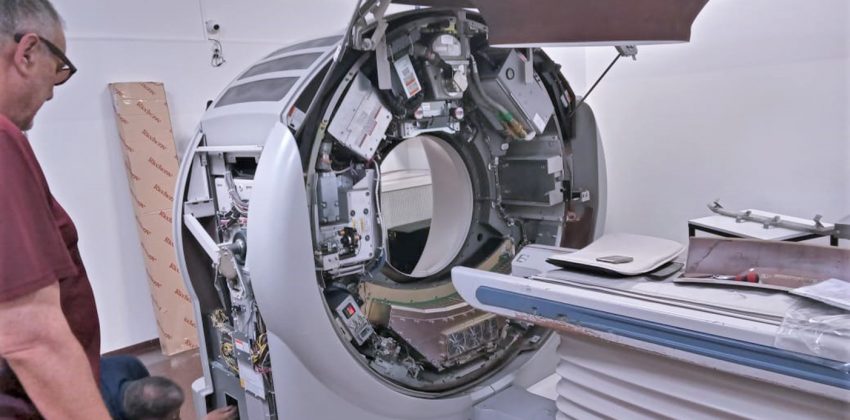 En este momento estás viendo Se restableció el servicio de tomografía computada del Hospital Heller