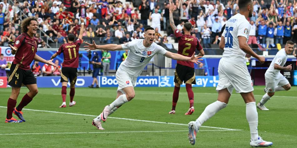 En este momento estás viendo Eslovaquia conmociona a Bélgica con el VAR: Dos goles anulados y victoria eslovaca